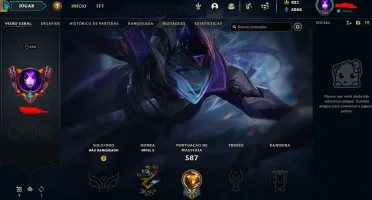 Full Acesso - Todos Champions - 244 Skins - Unranked