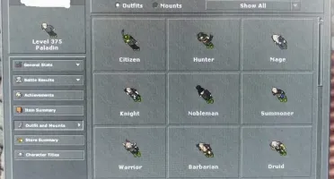 VENDO ROYAL PALADIN LEVEL 375