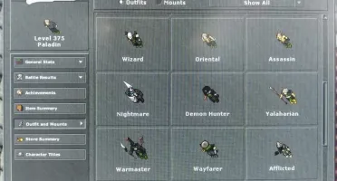 VENDO ROYAL PALADIN LEVEL 375