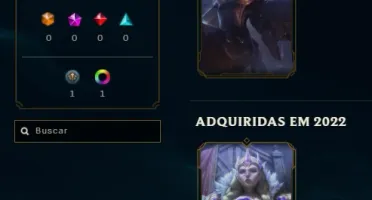 Conta Smurf Lol Platina 4
