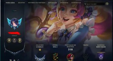 Conta LOL 77 Skins, Varias da Kat, Riven e Yasuo