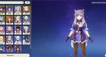 Conta Ar 55, Venti, Albedo, Childe, Eula, Keqing, Qiqi, Mona