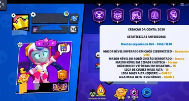 Conta Braw Stars+Clash Royale