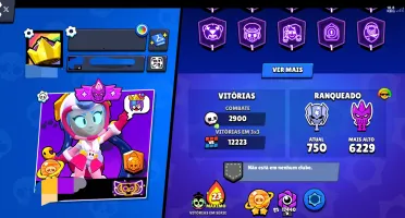 Conta Braw Stars+Clash Royale