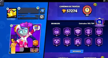 Conta Braw Stars+Clash Royale