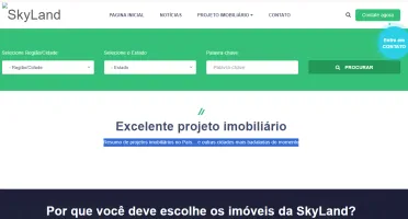 Template Blogger Imobiliária Editavel Promoção Imperdível