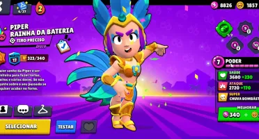 Conta Brawl Stars RARA de 2021