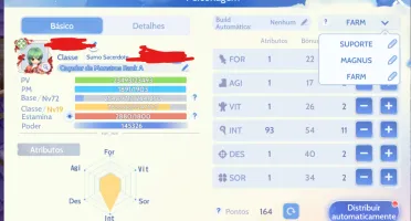 Ragnarok Origin Prontera 5 Sacer 145k Server do streamer rak