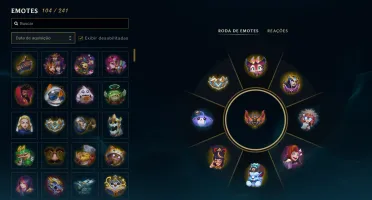 Conta Lol Mestre Flex full champs