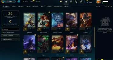 Conta de LoL Platina 4 - Smurf