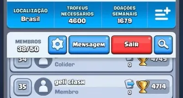 Conta Clash Royale