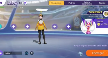 CONTA - ELO MASTER E NÍVEL MÁXIMO POKEMON UNITE