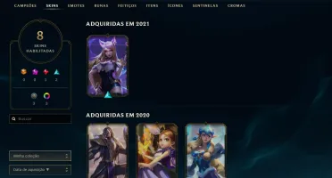 CONTA LOL DIAMANTE 2 MMR ALTO (85% WR)
