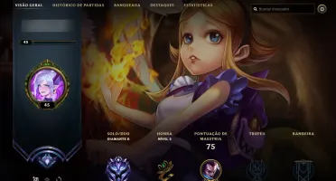 CONTA LOL DIAMANTE 2 MMR ALTO (85% WR)