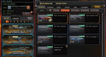 CONTA CROSSFIRE MARECHAL / 10 VIP/ +100 MN