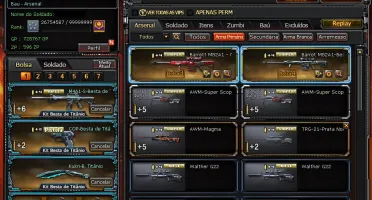 CONTA CROSSFIRE MARECHAL / 10 VIP/ +100 MN
