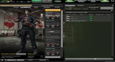 CONTA CAPITAO COMBAT ARMS