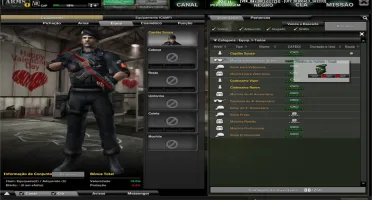 CONTA CAPITAO COMBAT ARMS