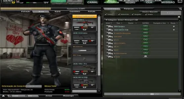 CONTA CAPITAO COMBAT ARMS