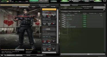 CONTA CAPITAO COMBAT ARMS