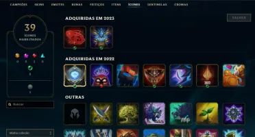 Conta PLATINA 4 | 68% Win - Lol (League Of Legends) Elomoon