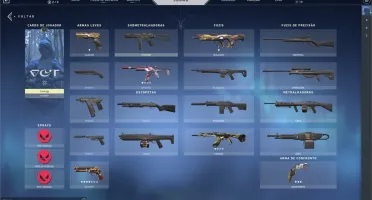 Conta de Valorant 500 REAIS em SKINS (BARATO NAO JOGO MAIS)
