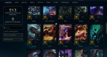 Conta Platina 4 57 champ 29 skins