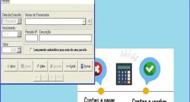 Sistema Contas a pagar e receber pagamento único