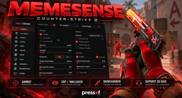 MemeSense Cheat CS2 | Aimbot + ESP + SkinChanger + Suporte