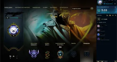 Conta league of legends diamante 1
