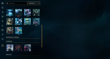 League Of Legends Bronze 1, 19 Skins, servidor BR