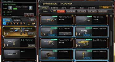 Conta de Crossfire com 3 vips e alguns mn
