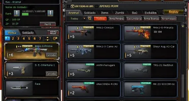 Conta de Crossfire com 3 vips e alguns mn