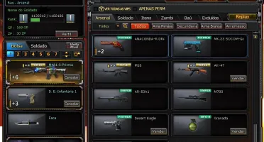 Conta de Crossfire com 3 vips e alguns mn