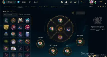 Conta lvl 67  platina 1 84pdl