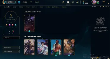 Conta lvl 67  platina 1 84pdl
