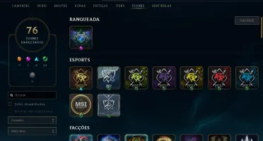 Diamante 5 - Honra 4 (2/3) - 75 Champions
