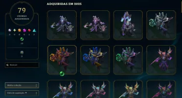 Conta Lol | Full Acesso | 170 Skins | Mmr Platina |+Valorant