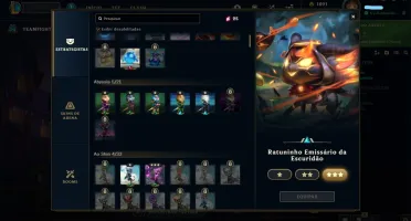 conta LOL focada em TFT