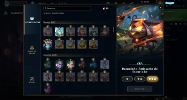 conta LOL focada em TFT