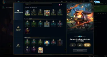 conta LOL focada em TFT