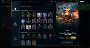 conta LOL focada em TFT