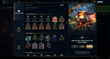 conta LOL focada em TFT