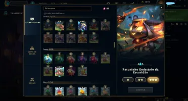 conta LOL focada em TFT