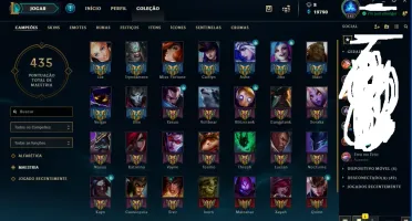 conta de lol