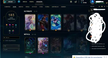 conta de lol