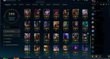 Conta lol LVL 113 com 101 Champions e 28 Skins(BordaPlatina)