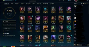 Conta lol LVL 113 com 101 Champions e 28 Skins(BordaPlatina)