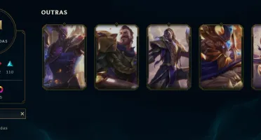 Conta Lol 391 Skins, Desapego!