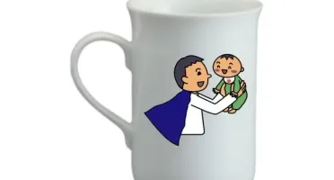 Caneca Pai Super-Herói Personalizada - 240 ml